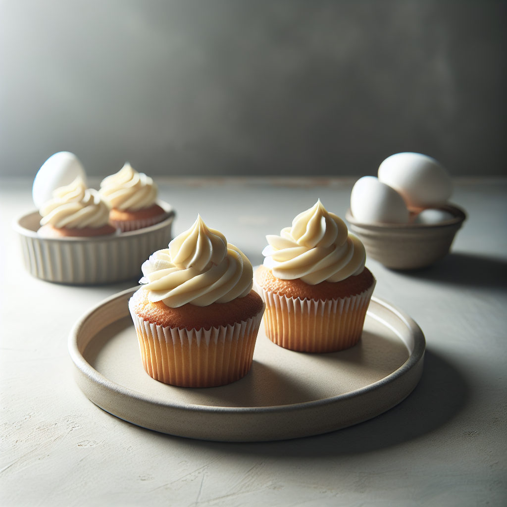 Classic Vanilla Cupcakes with Buttercream Frosting